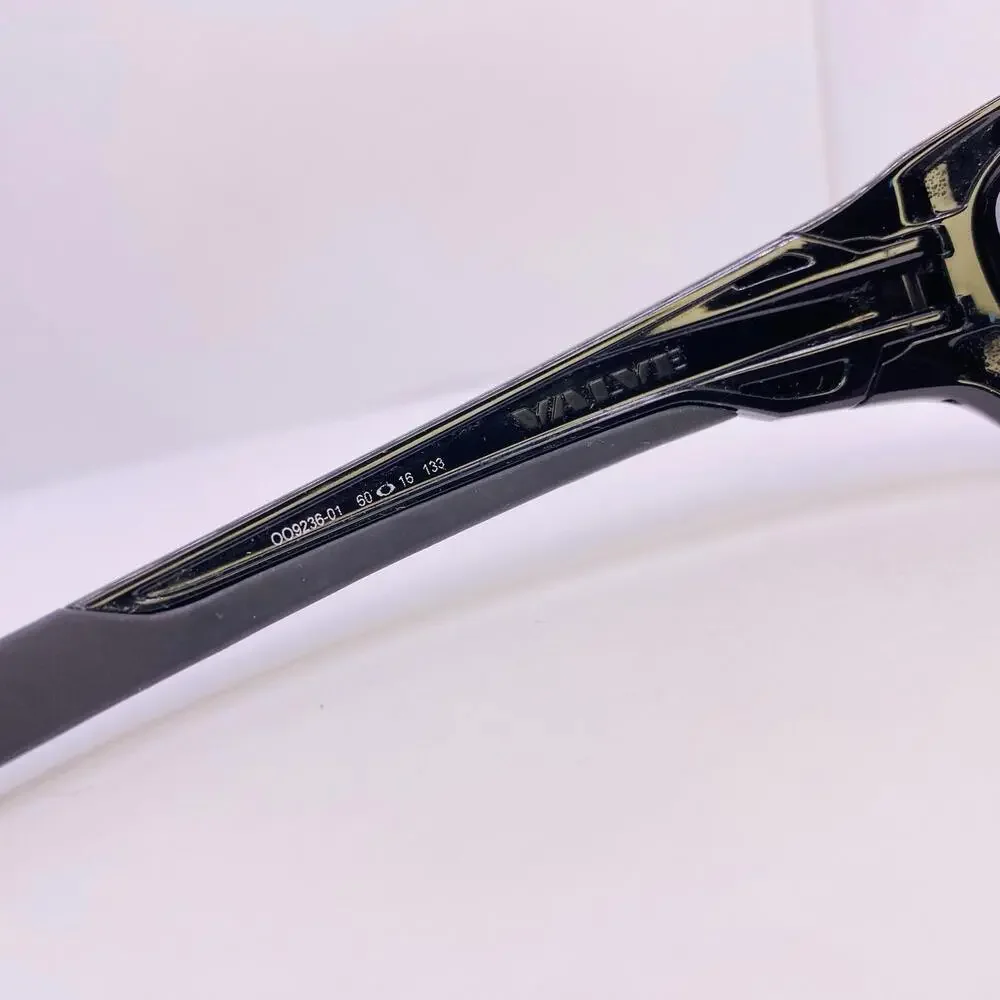 Oakley Valve Sunglasses Frames OO9236-01 60 [] 16 133 Black Authentic - Picture 6 of 9